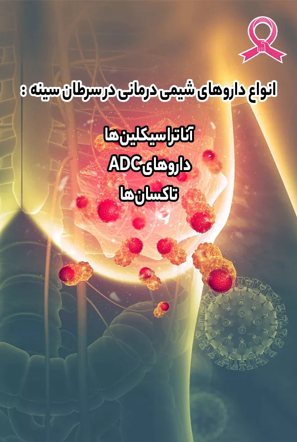 انواع داروهای شیمی درمانی در سرطان سینه